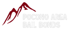 Pocono Area Bail Bonds white logo